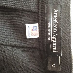 American Apparel Black Skirt